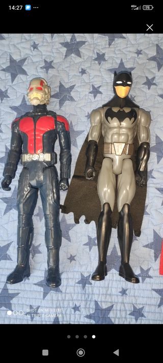 6 Muñecos Superhéroes Marvel DC