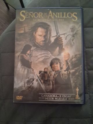 DVD El Señor de los Anillos: El Retorno del Rey