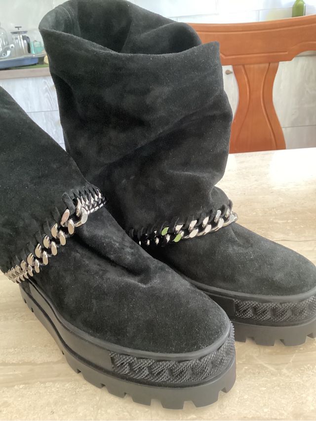 Botas Casadei ante negras