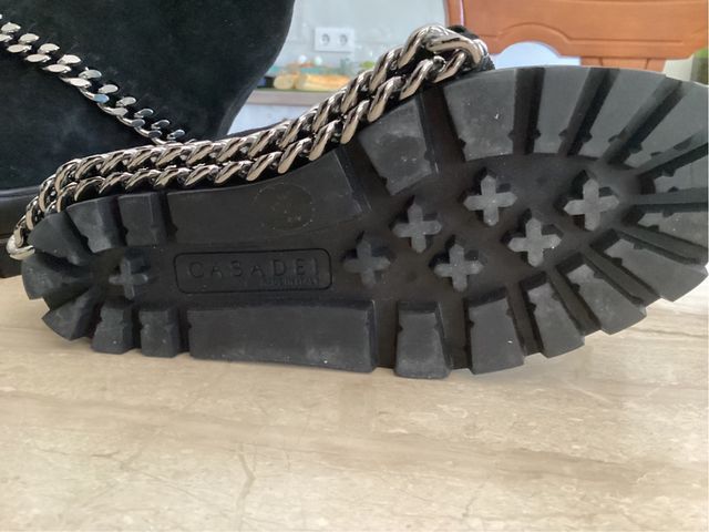 Botas Casadei ante negras