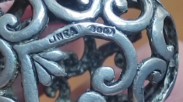 Pendente Cuore in argento porta profumo