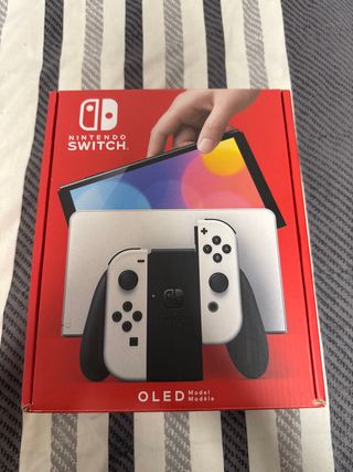 Nintendo Switch OLED Blanca