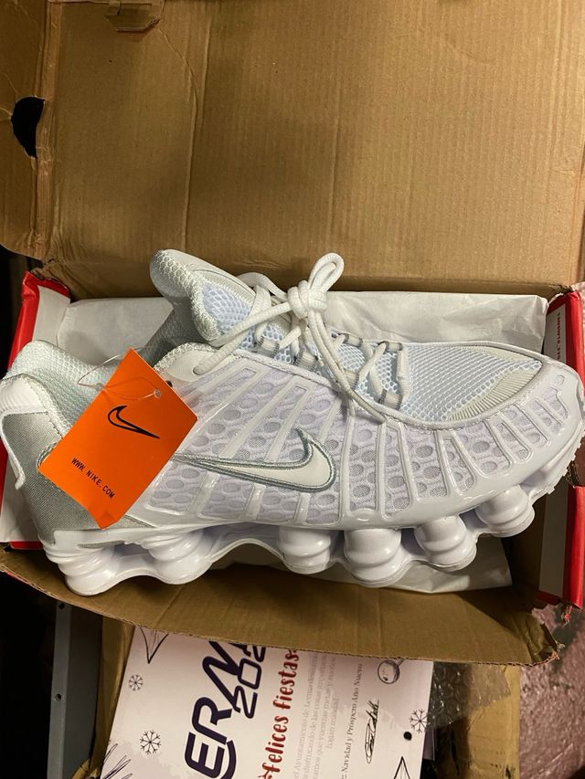 Sapatilhas Nike Shox 44 brancas