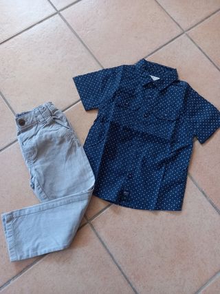 Completo elegante  bimbo 3-4 anni