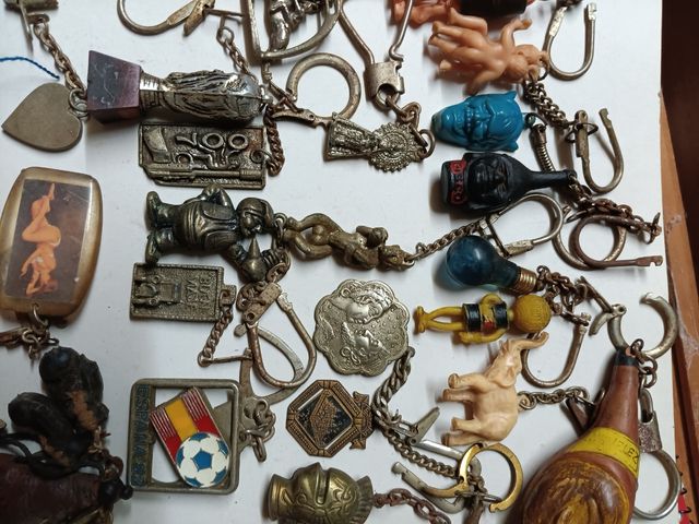 Llaveros antiguos - Coleccion variada