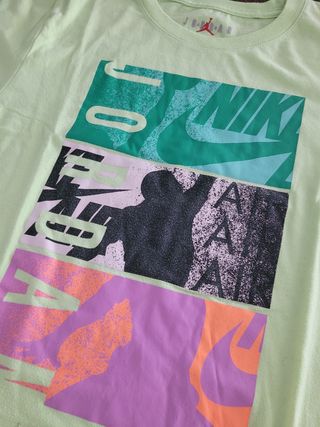 T-Shirt Jordan Bambino Verde