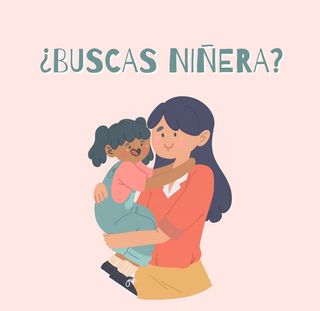 Cuidadora infantil a domicilio.