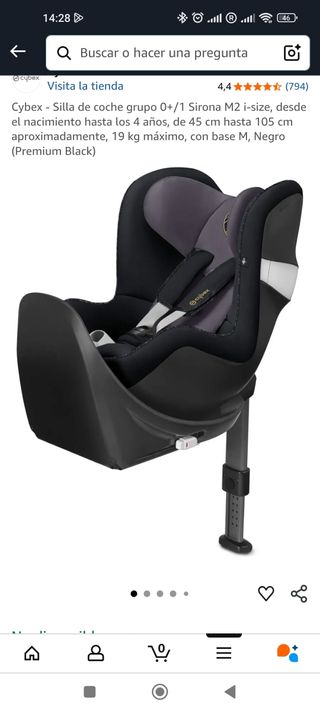 Silla coche Cybex Sirona M2 i-Size