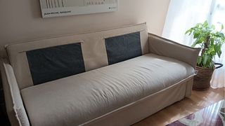 Sofá 3 plazas beige