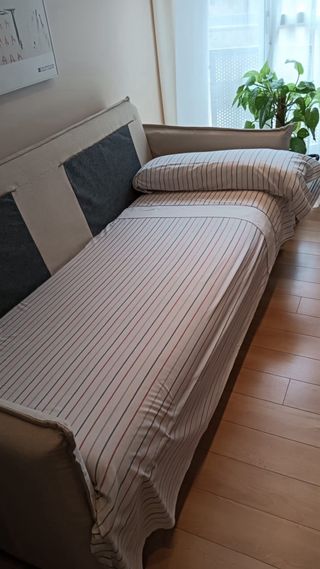 Sofá 3 plazas beige
