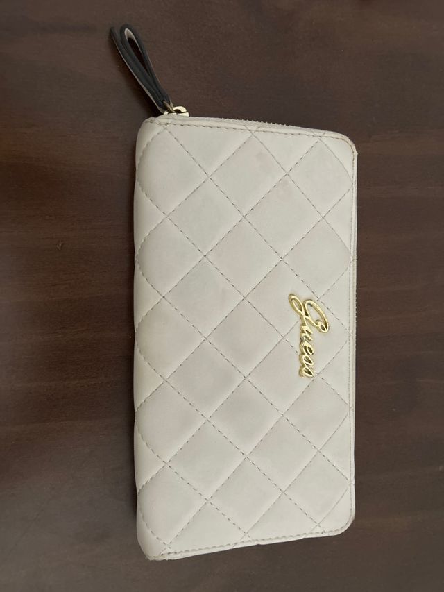 Monedero Guess beige