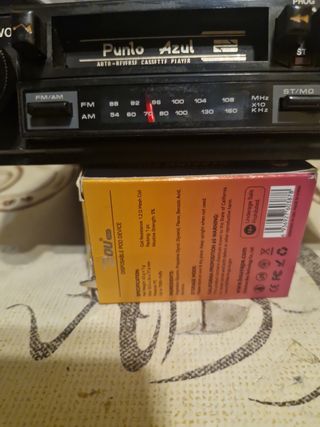 Radio cassette Punto Azul