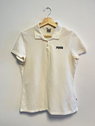 Polo Puma blanco mujer L