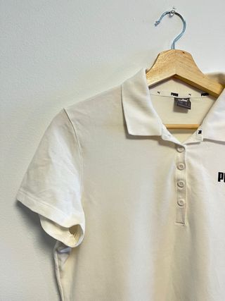 Polo Puma blanco mujer L