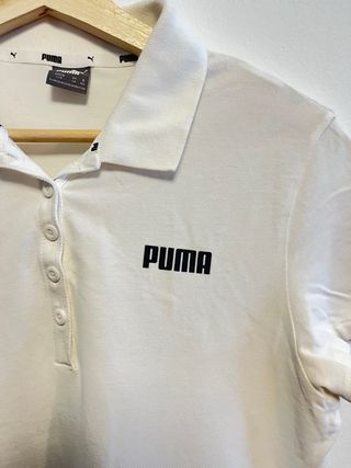 Polo Puma blanco mujer L