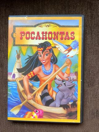 Pack DVDs infantiles: Brave, Pocahontas y Alvin