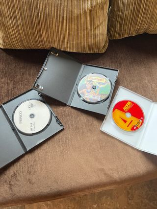 Pack DVDs infantiles: Brave, Pocahontas y Alvin