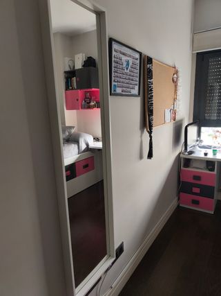 Dormitorio  juvenil con cajones - 203cm