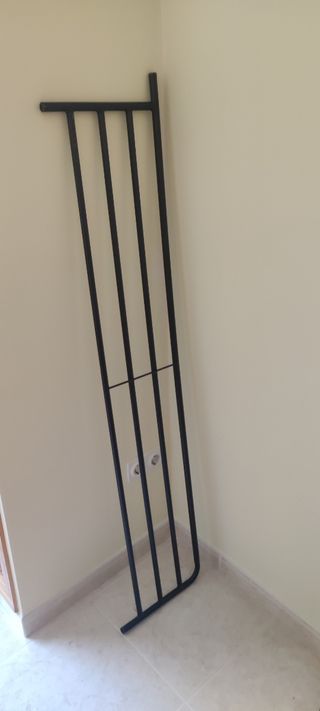 Cama litera metalica negra