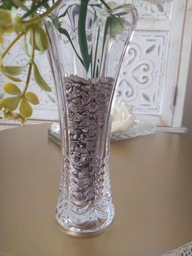 Lote jarrones/vaciabolsillos  vidrio transparente