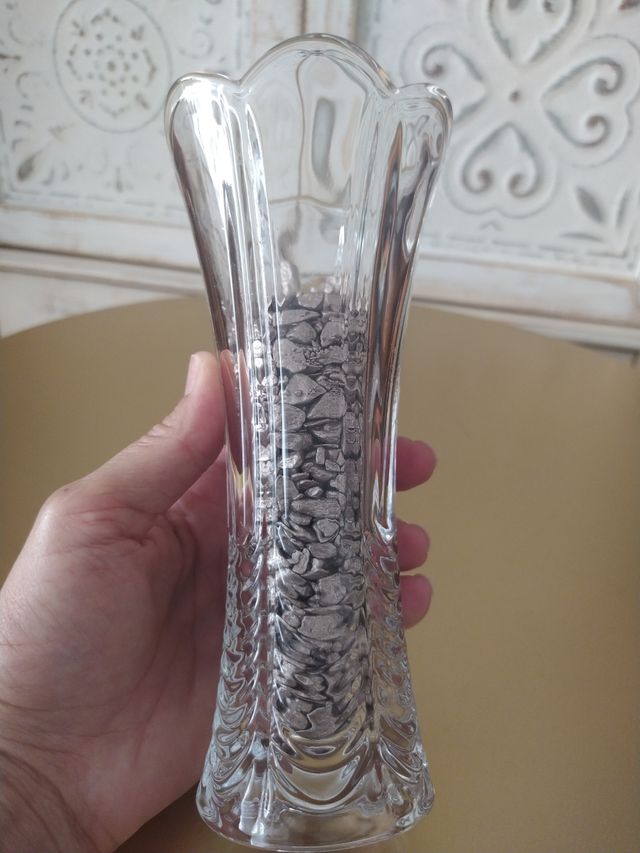 Lote jarrones/vaciabolsillos  vidrio transparente