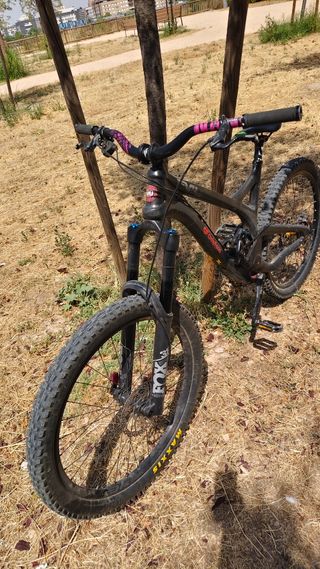 Bicicleta Evil Undead carbono talla L