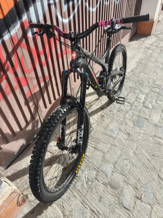 Bicicleta Evil Undead carbono talla L