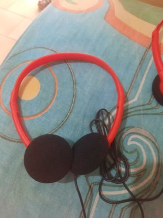 Cuffie rosse - Auricolari