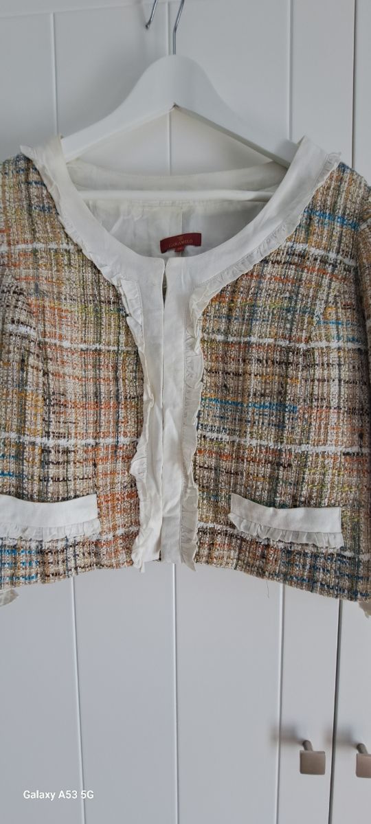 Bolero multicolor mujer