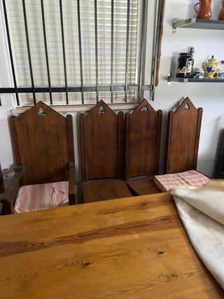 Mesa madera maciza rústica