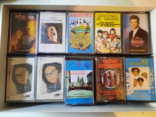 Cintas de Casette variadas, precio a negociar.