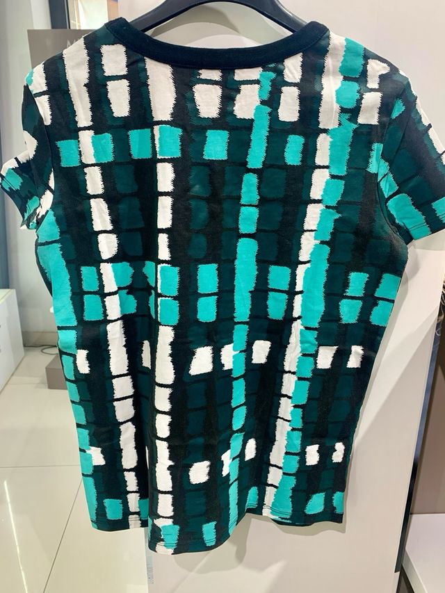 Maglia Max&Co a righe teal