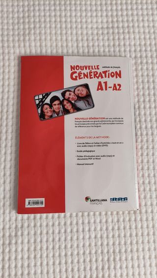 NOUVELLE GENERATION A1/A2 LIVRE/EXERCICES+CD+DVD