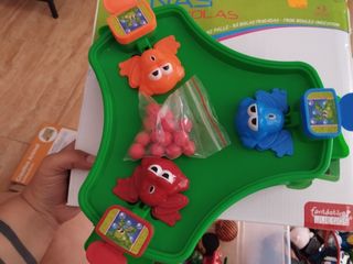 Ranitas Traga Bolas - Juego