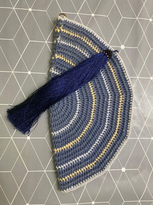 Bolso crochet artesanal único handmade