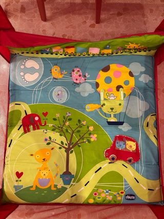 Parque Bebé Chicco Open - 0m-15kg y hamaca Olmitos