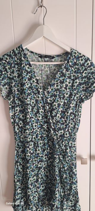 Vestido Zara estampado flores