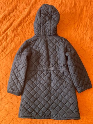 Abrigo Gocco acolchado niña 5-6 años azul marino