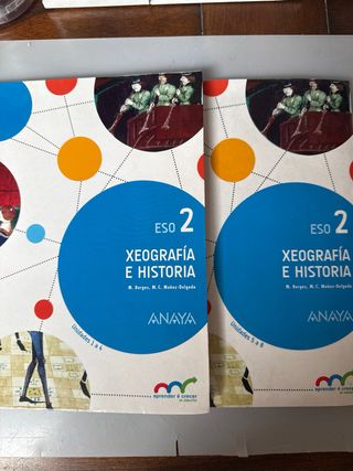 Libro 2º Trim. Xeografía e Historia Anaya