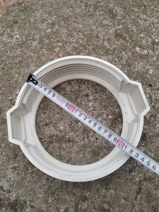 Tapa filtro piscina de rosca.