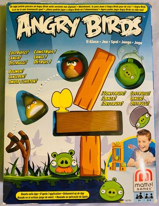 Angry Birds juego de mesa Mattel