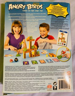 Angry Birds juego de mesa Mattel