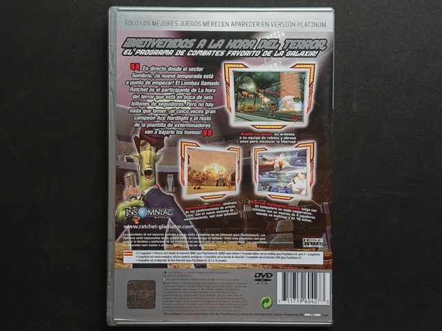 RATCHET GLADIATOR  PS2 