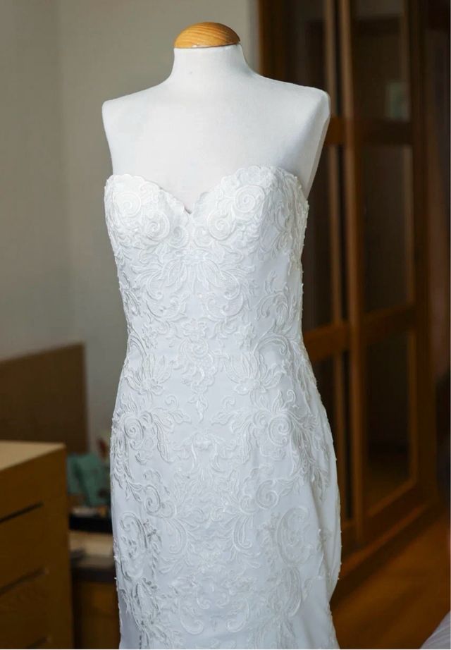 Rebajado Vestido novia exclusivo Justin Alexander