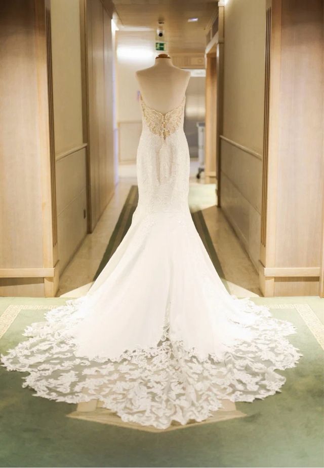 Rebajado Vestido novia exclusivo Justin Alexander