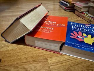 3 Diccionarios COLLINS Inglés y Francés