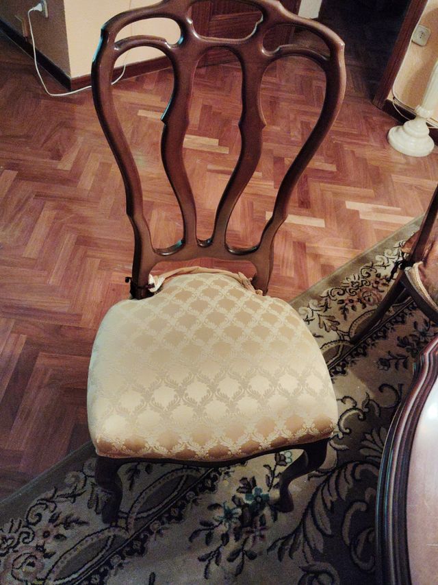 Comedor madera 6 sillas
