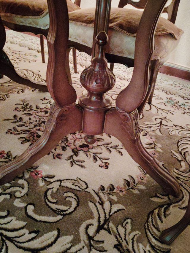 Comedor madera 6 sillas