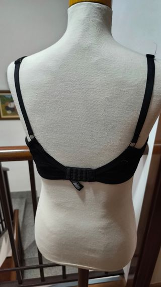 2 Sujetadores lactancia negro y gris 