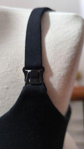 2 Sujetadores lactancia negro y gris 